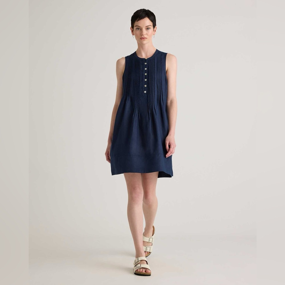 Quince - European Linen Tank Mini Dress - NWT - Size Medium